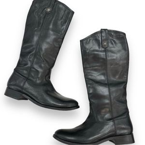 Women’s Black Leather Frye Boots✨